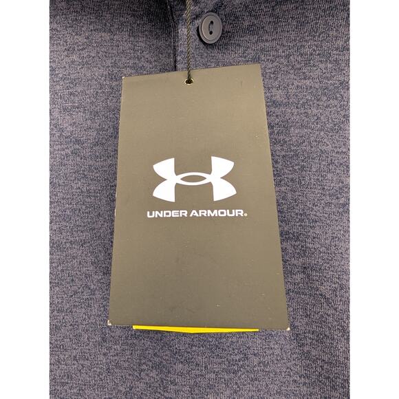 NWT Under Armour UA Playoff 3.0 Men's Polo in Midnight Navy size Medium - Picture 5 of 8